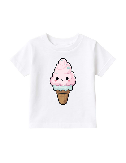 Graphic Tee - Pink Ice Cream