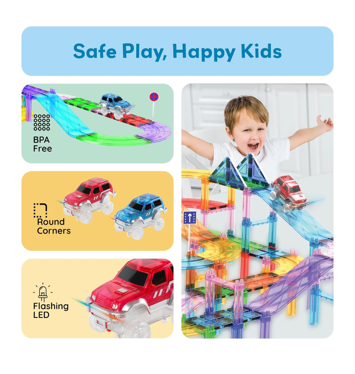 Cars for Magnetic Race Track (2pc)