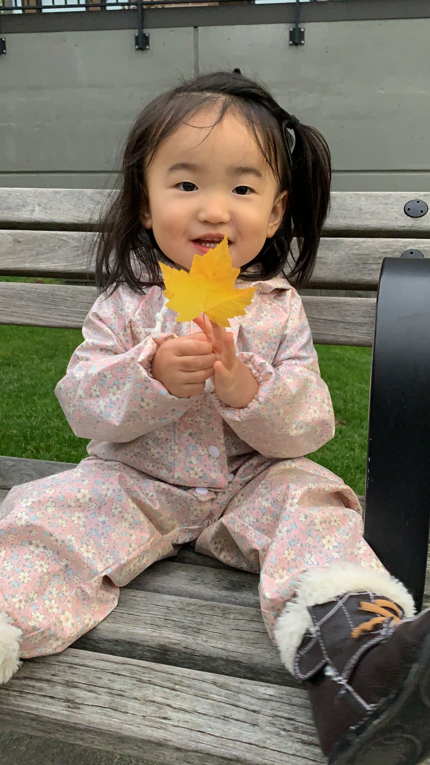 Rain Suit - Pink Flower