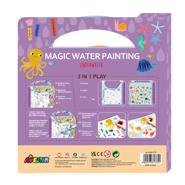 Magic Water Painting: Underwater