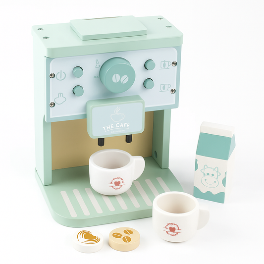 Wooden Coffee Machine