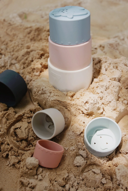Classic Silicone Stacking Nesting Cups