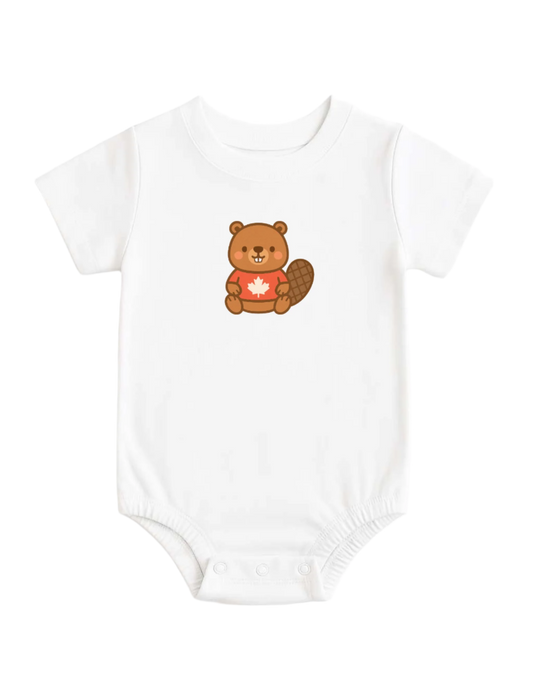 Graphic Onesie - Matt the Canadian Beaver