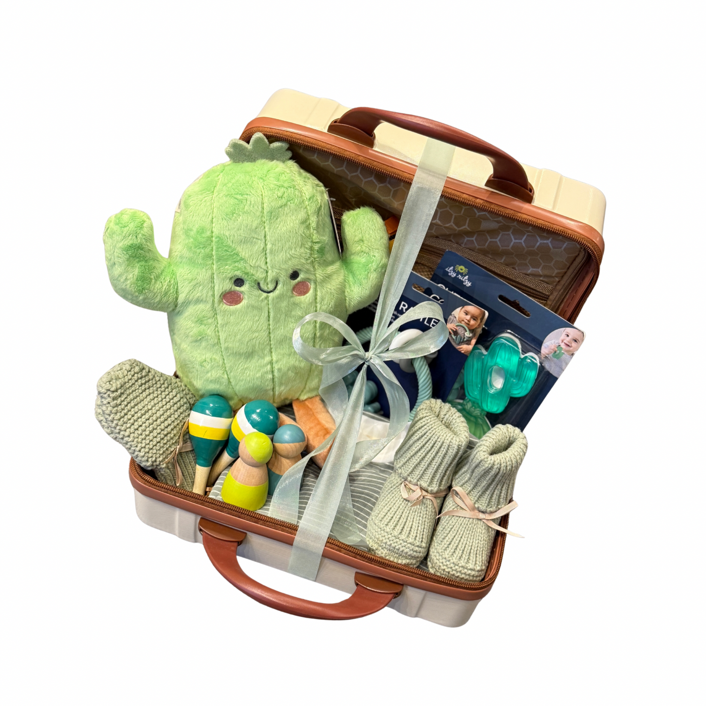 Sage Baby Gift Basket