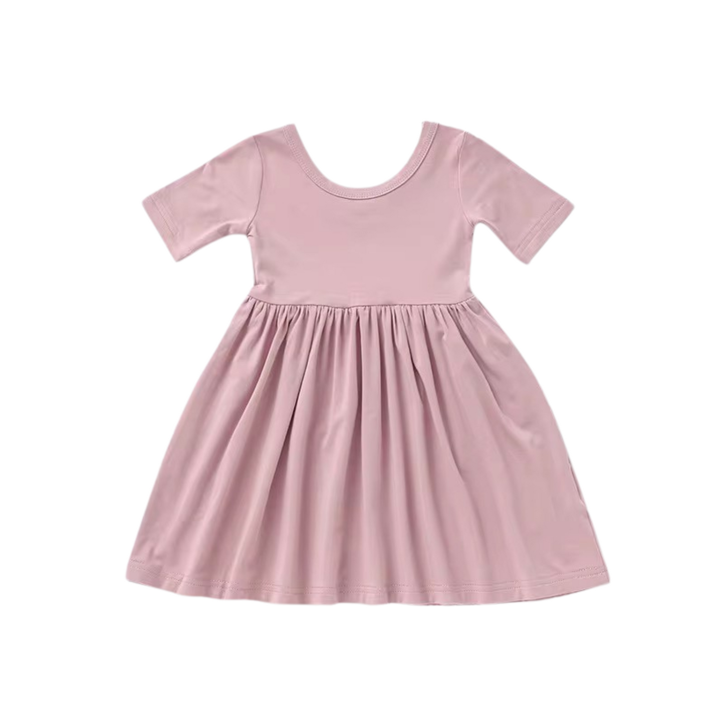 Bamboo Dress - Baby Pink