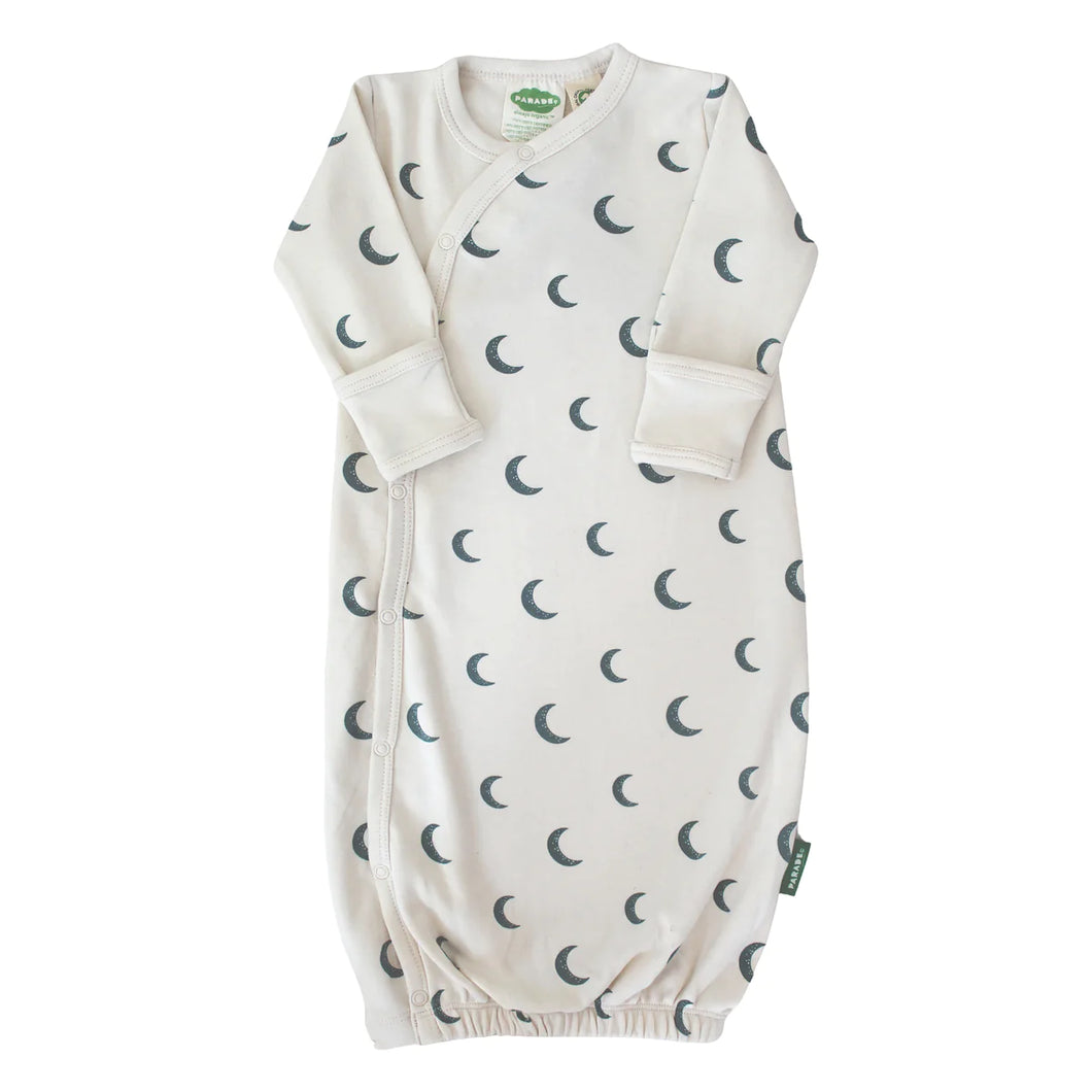 Kimono Gown - Blue Moons