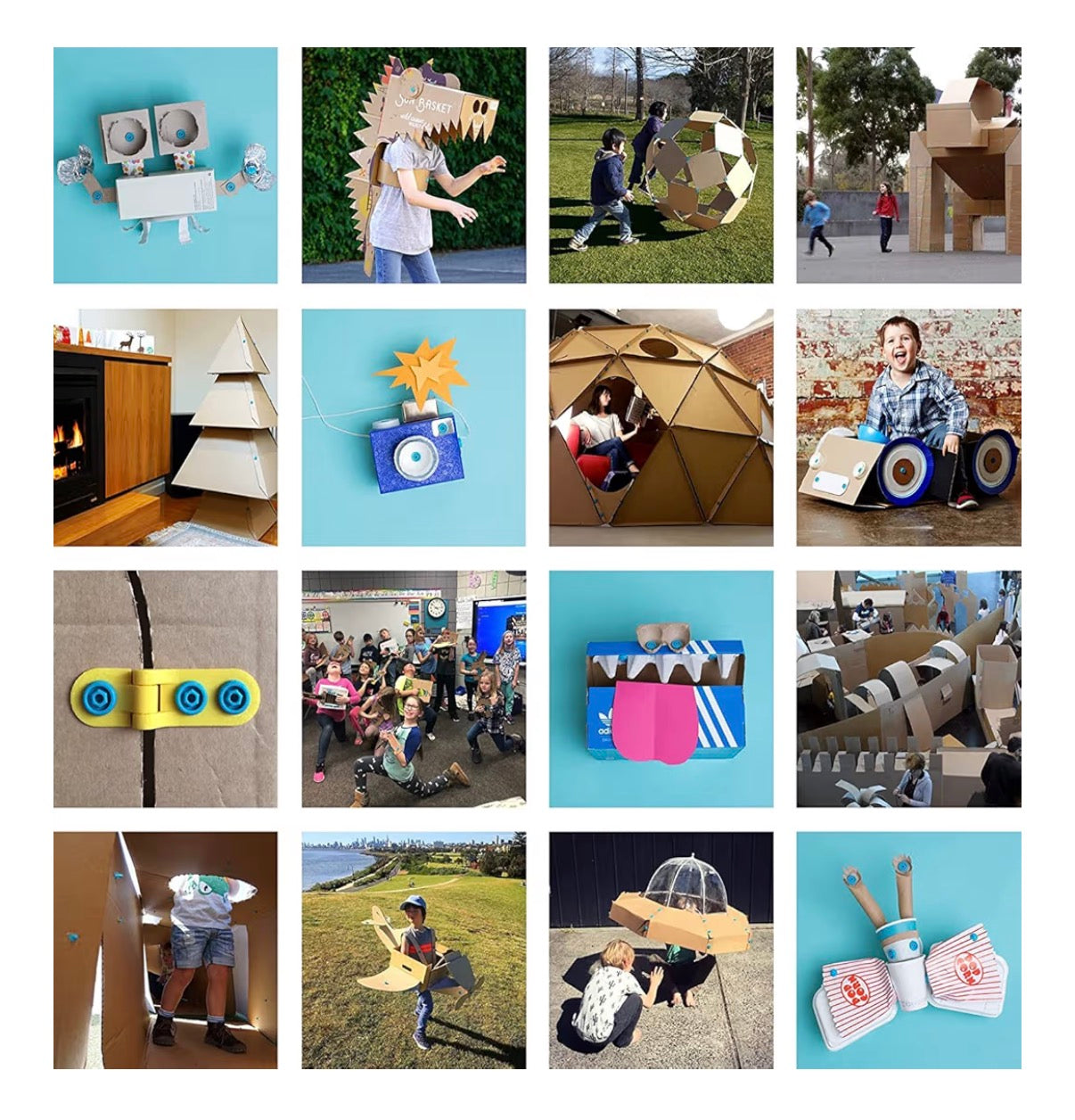 Makedo Cardboard Kit (50pcs)