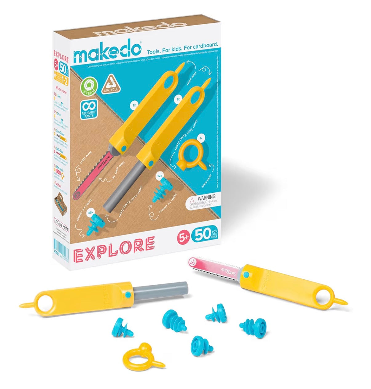 Makedo Cardboard Kit (50pcs)