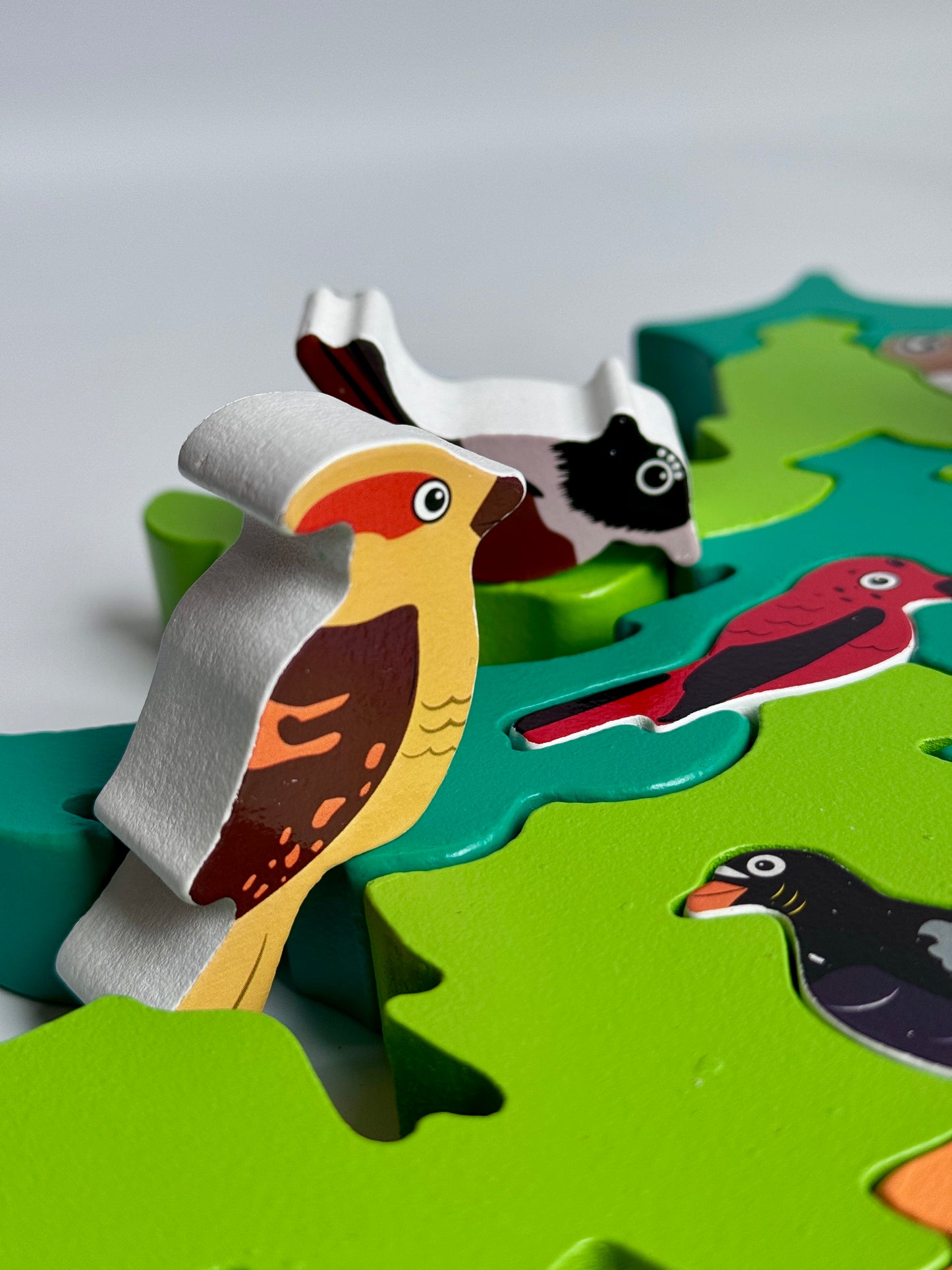 Wooden Bird Tree Puzzle 1