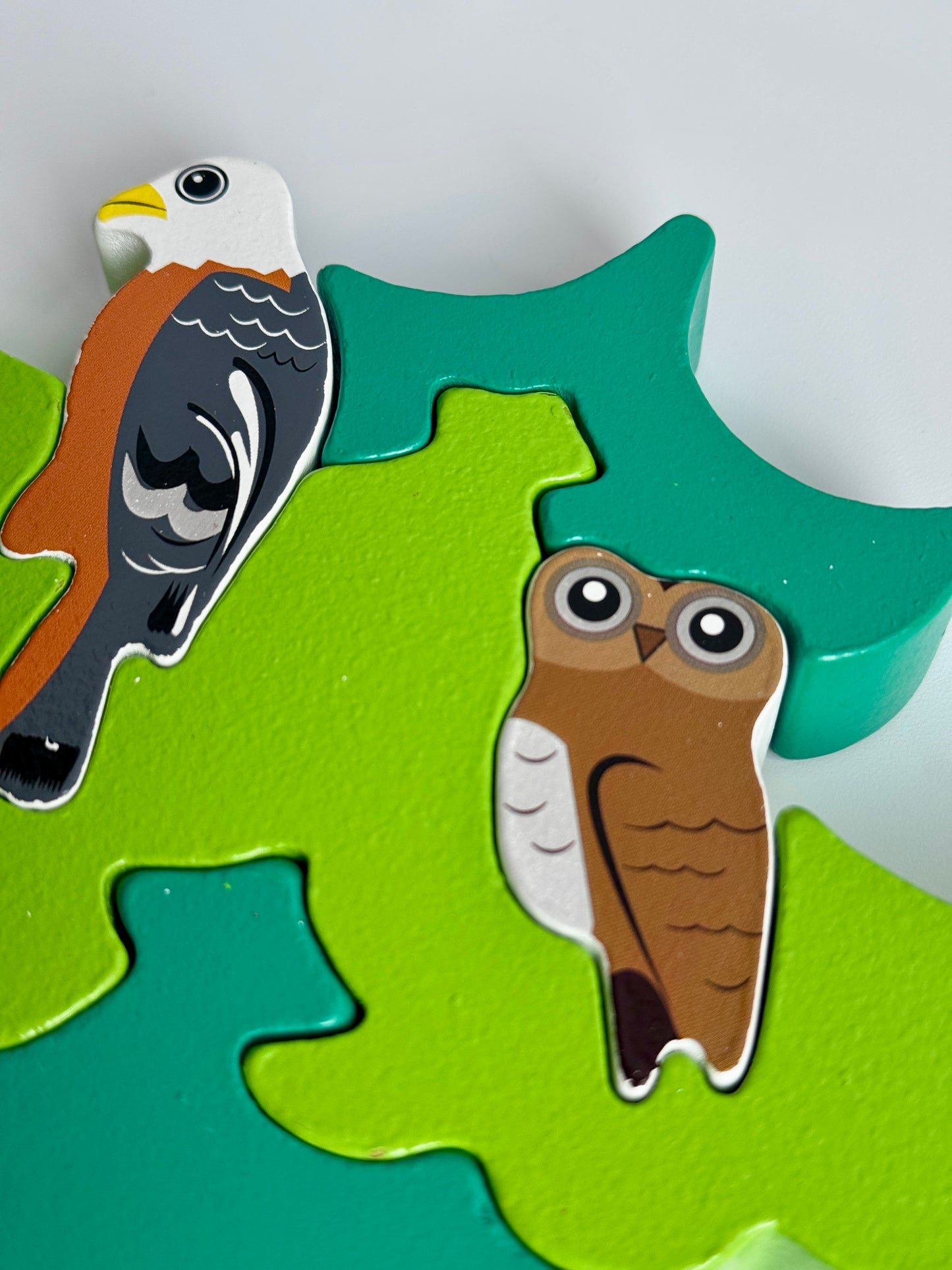 Wooden Bird Tree Puzzle 1