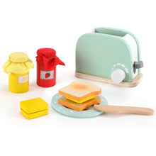 Load image into Gallery viewer, Wooden Pop-Up Toaster Set (11pcs)
