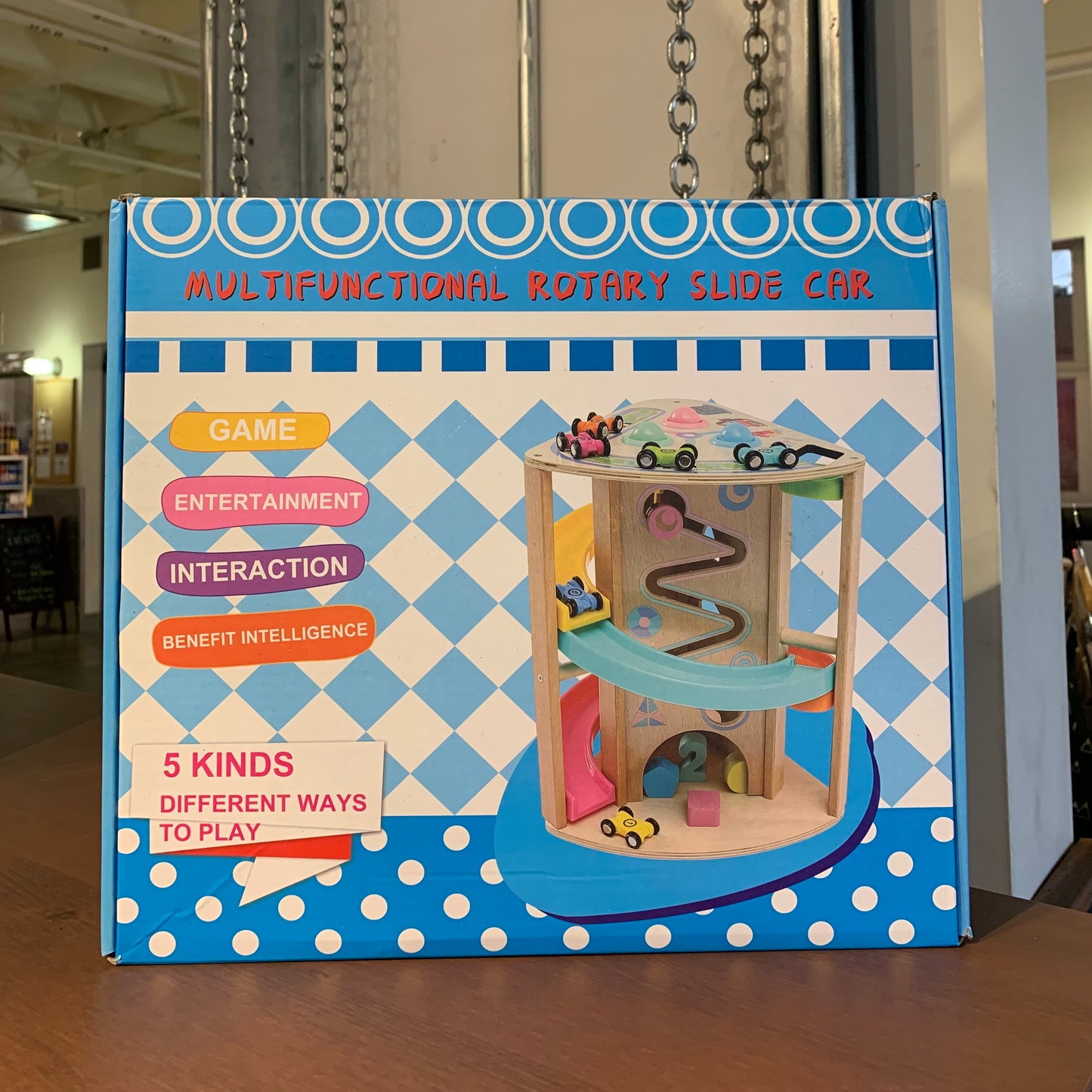 Wooden Multifunctional Slide Car