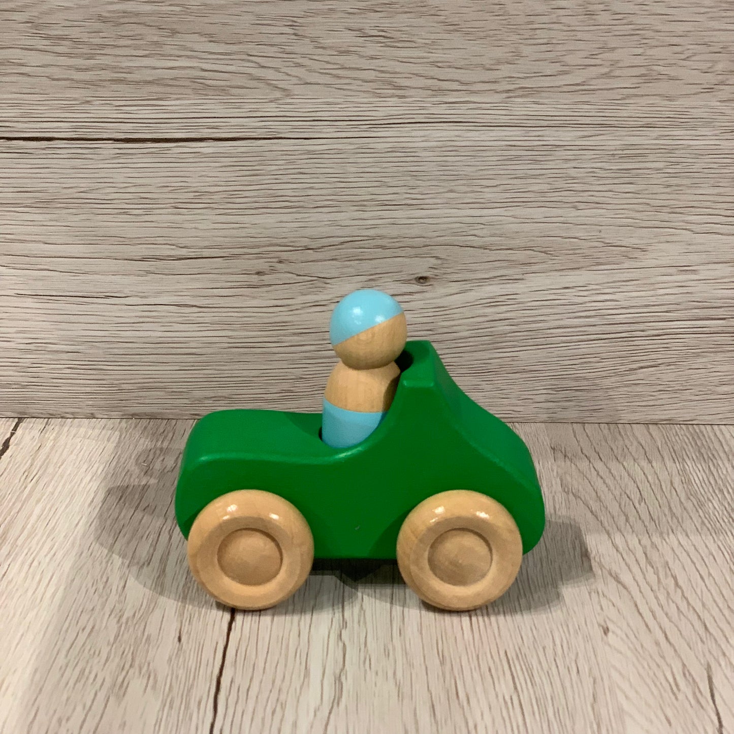 Mini Wooden Car - Rainbow (1 car)