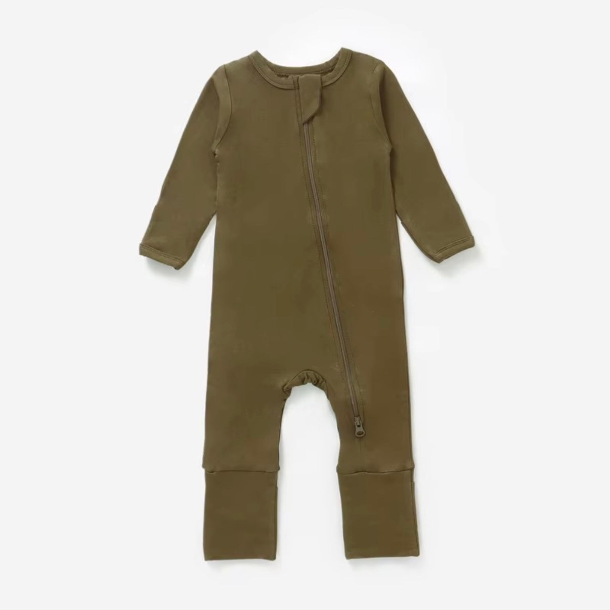 Bamboo Zipups - Brown