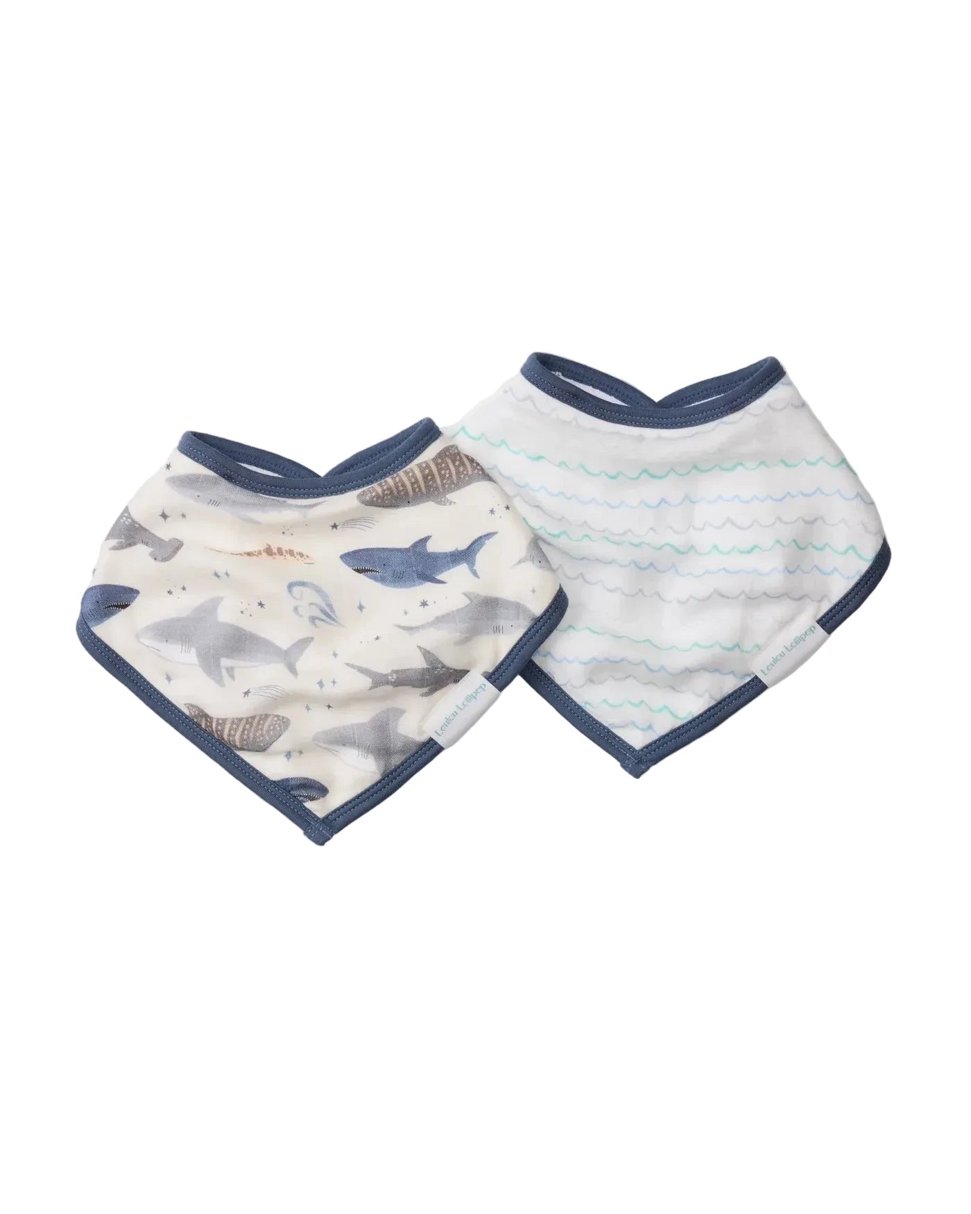 Bandana Bib Set: Sharks