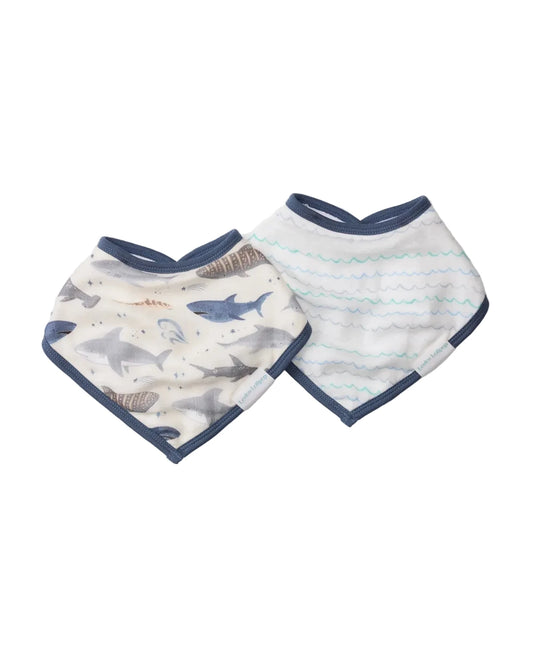 Sharks Muslin Bandana Bib