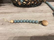 Load image into Gallery viewer, Wooden Pacifier Clip &amp; Silicone Beads

