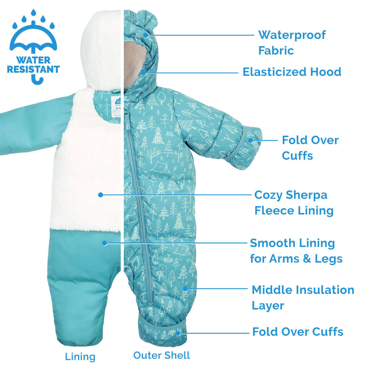 Home Sweet Home | Baby Snowsuit