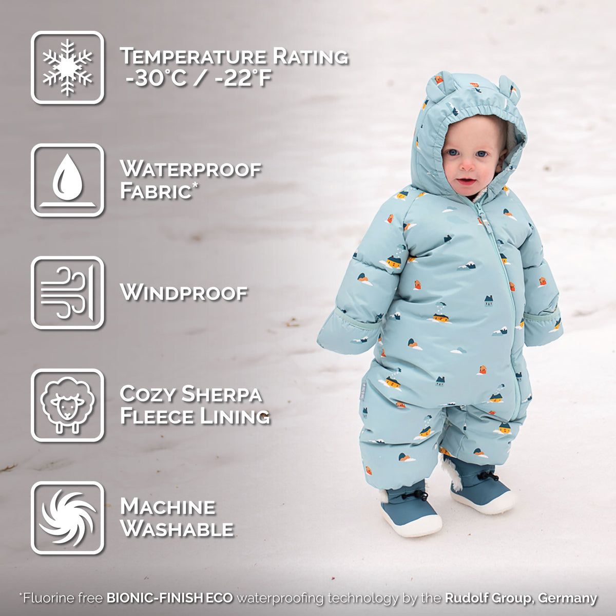 Home Sweet Home | Baby Snowsuit