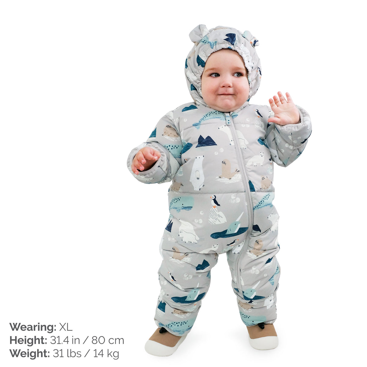 Polar Pals | Baby Snowsuit