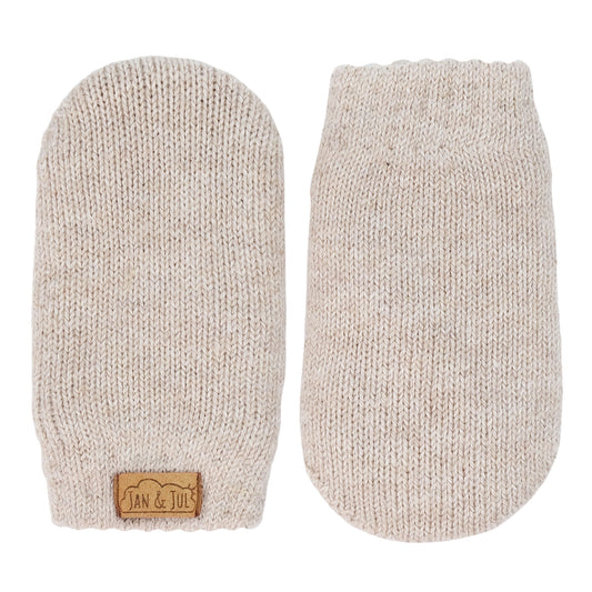 Baby Knit Mittens | Wheat Field