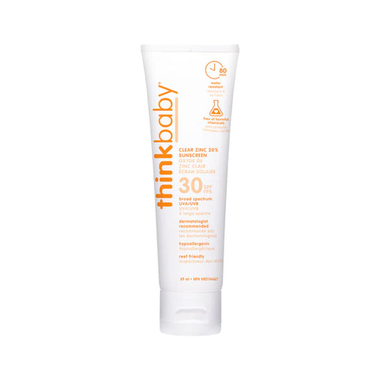 THINK Baby Clear Zinc Sunscreen Lotion SPF30 89ml