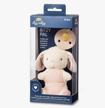 Load image into Gallery viewer, Bitzy Pal Natural Rubber Pacifier &amp; Stuffed Animal - Bunny
