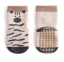Load image into Gallery viewer, Grip Socks - Zebra

