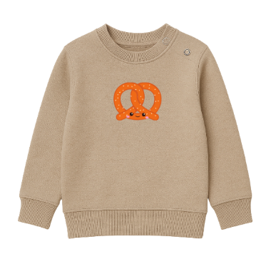 Coco + Ry Crew Sweater - Beige