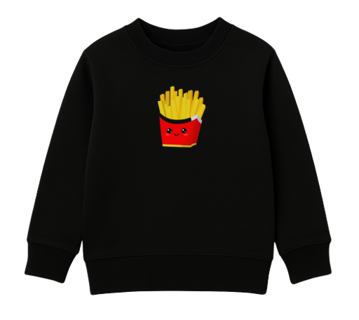 Coco + Ry Crew Sweater - Black