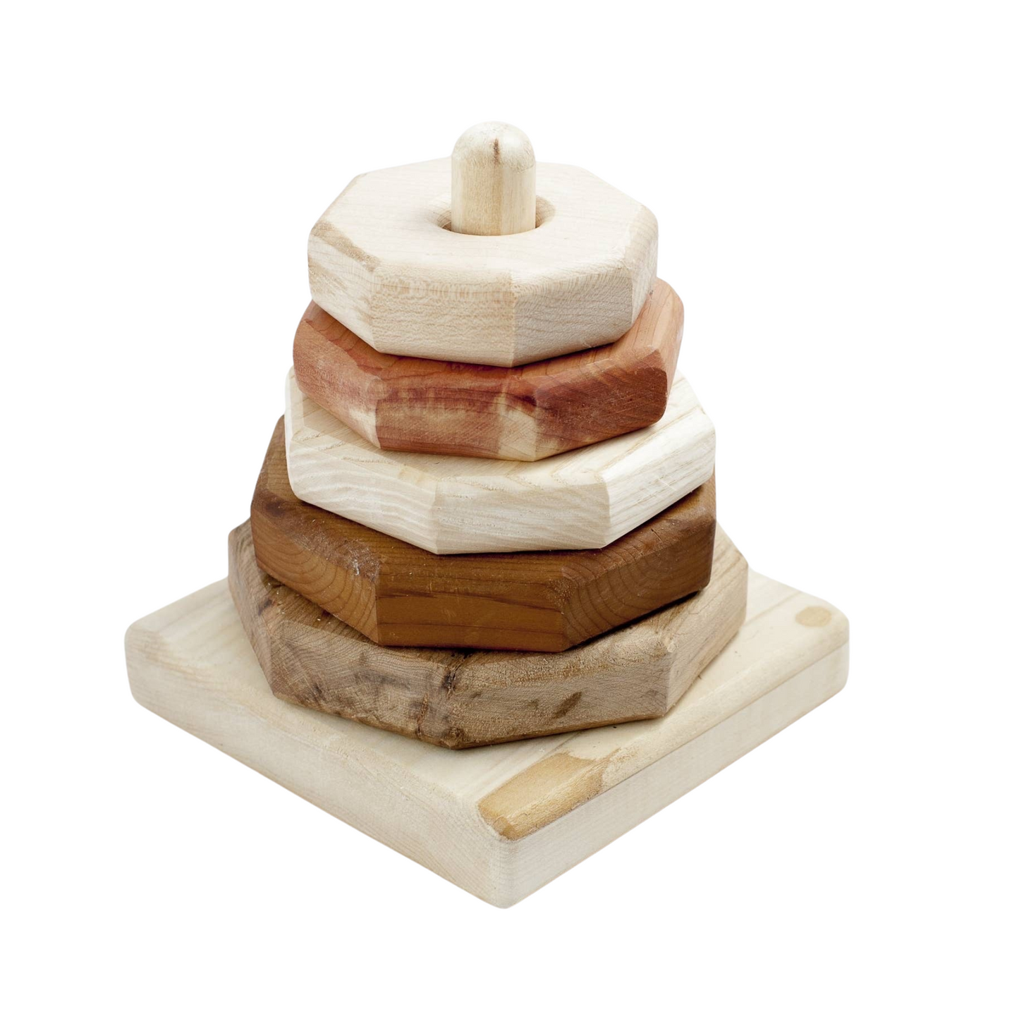 Heirloom Wooden Rings Stacker Toy