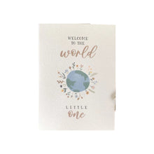 Load image into Gallery viewer, Welcome to the World Little One Card
