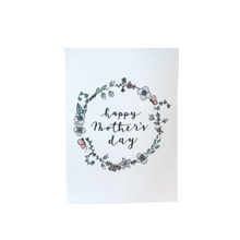 Load image into Gallery viewer, Happy Mother&#39;s Day Wreath Card
