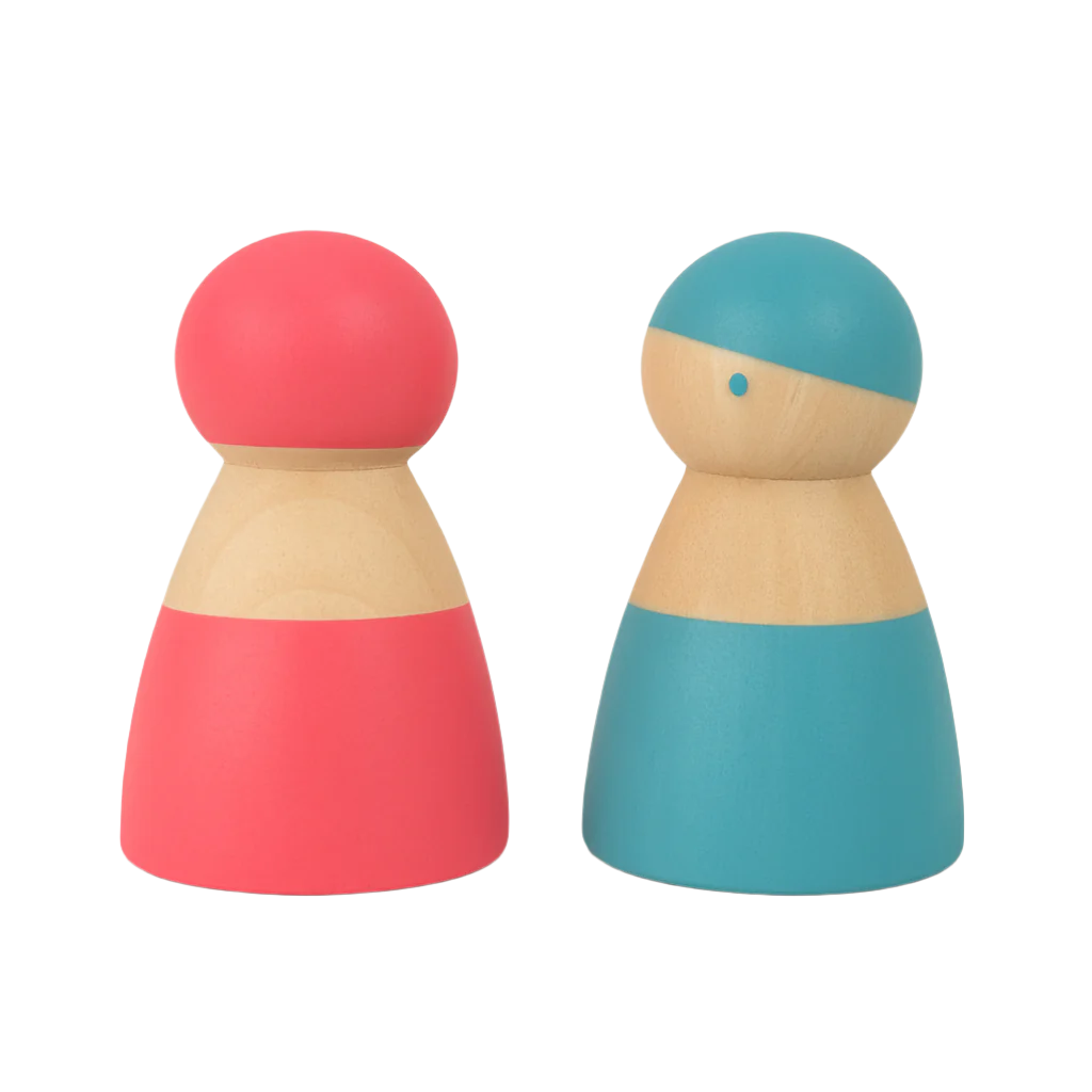 Peg dolls (2pc)