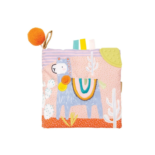 Llama Themed Soft Baby Activity Book