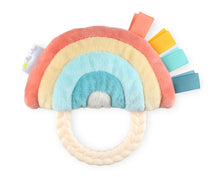 Load image into Gallery viewer, Ritzy Rattle Pal™ Plush Rattle Pal with Teether - Rainbow
