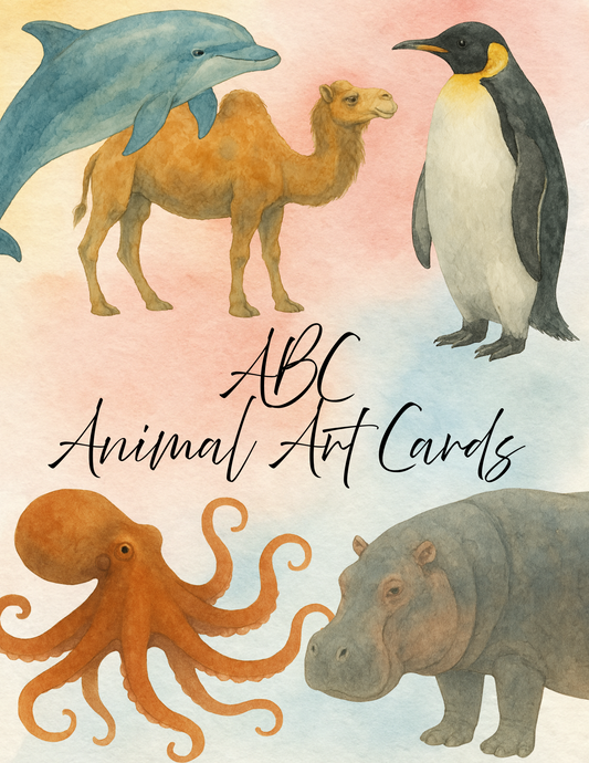 Alphabet Cards - Animals