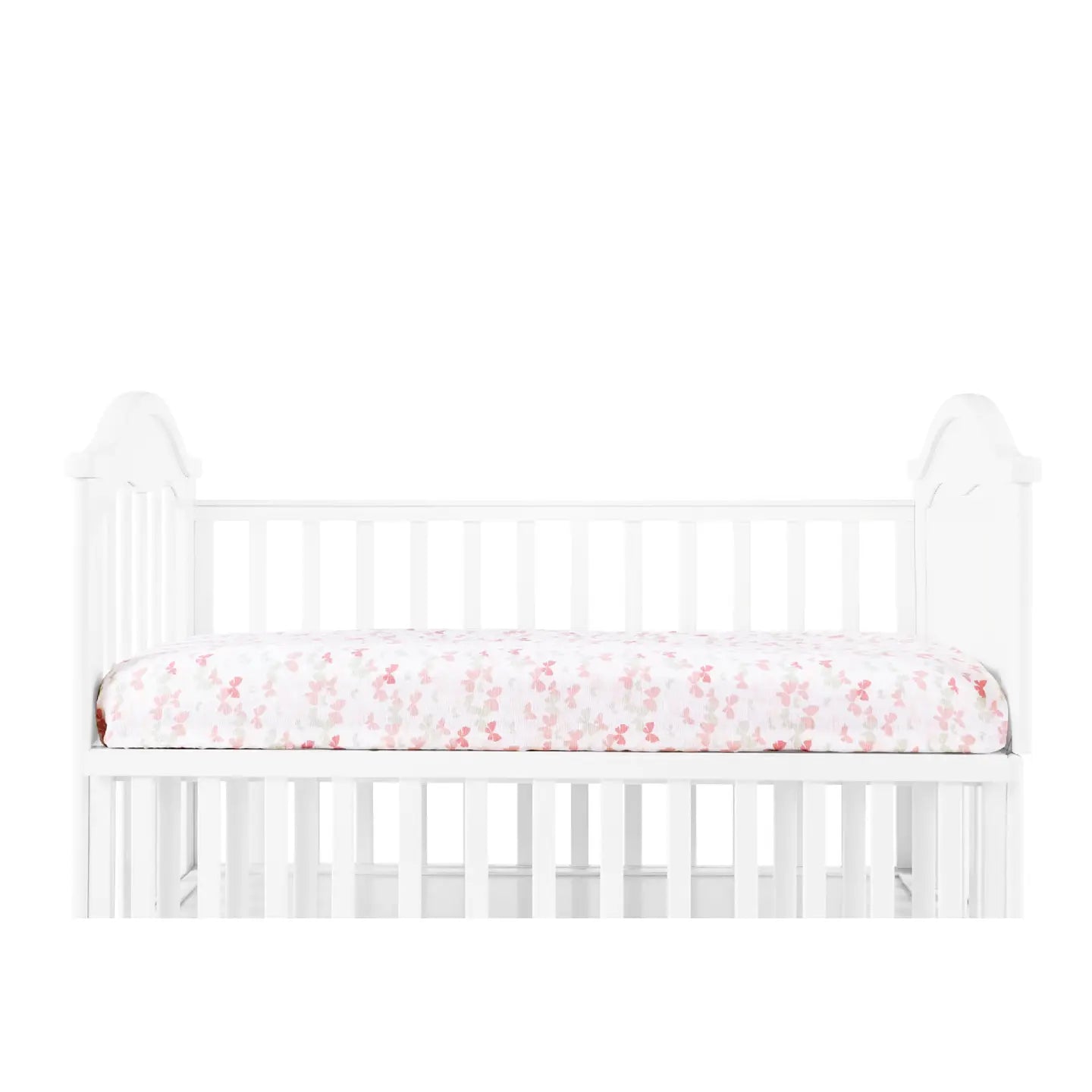 Flannel Crib Sheet (2pack) - Pink Ribbon