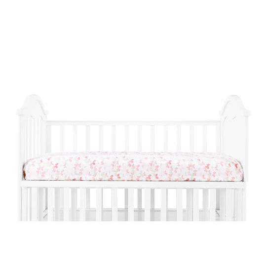 Flannel Crib Sheet (2pack) - Pink Ribbon
