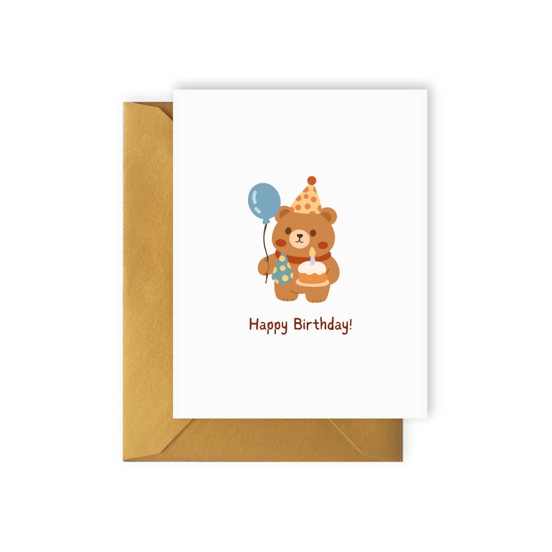 Happy Birthday - Bear