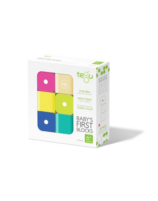 Babys First Blocks, 6pcs