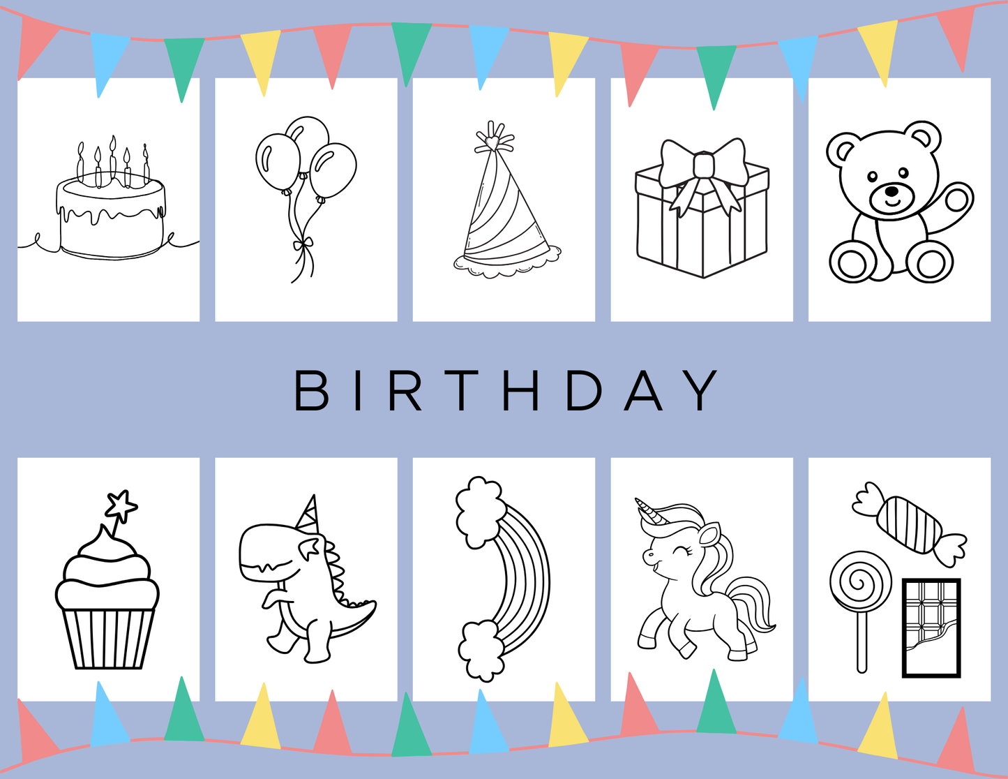 Paint With Me Kit - Birthday Collection