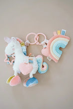 Load image into Gallery viewer, Itzy Pal™ Plush + Teether - Rainbow
