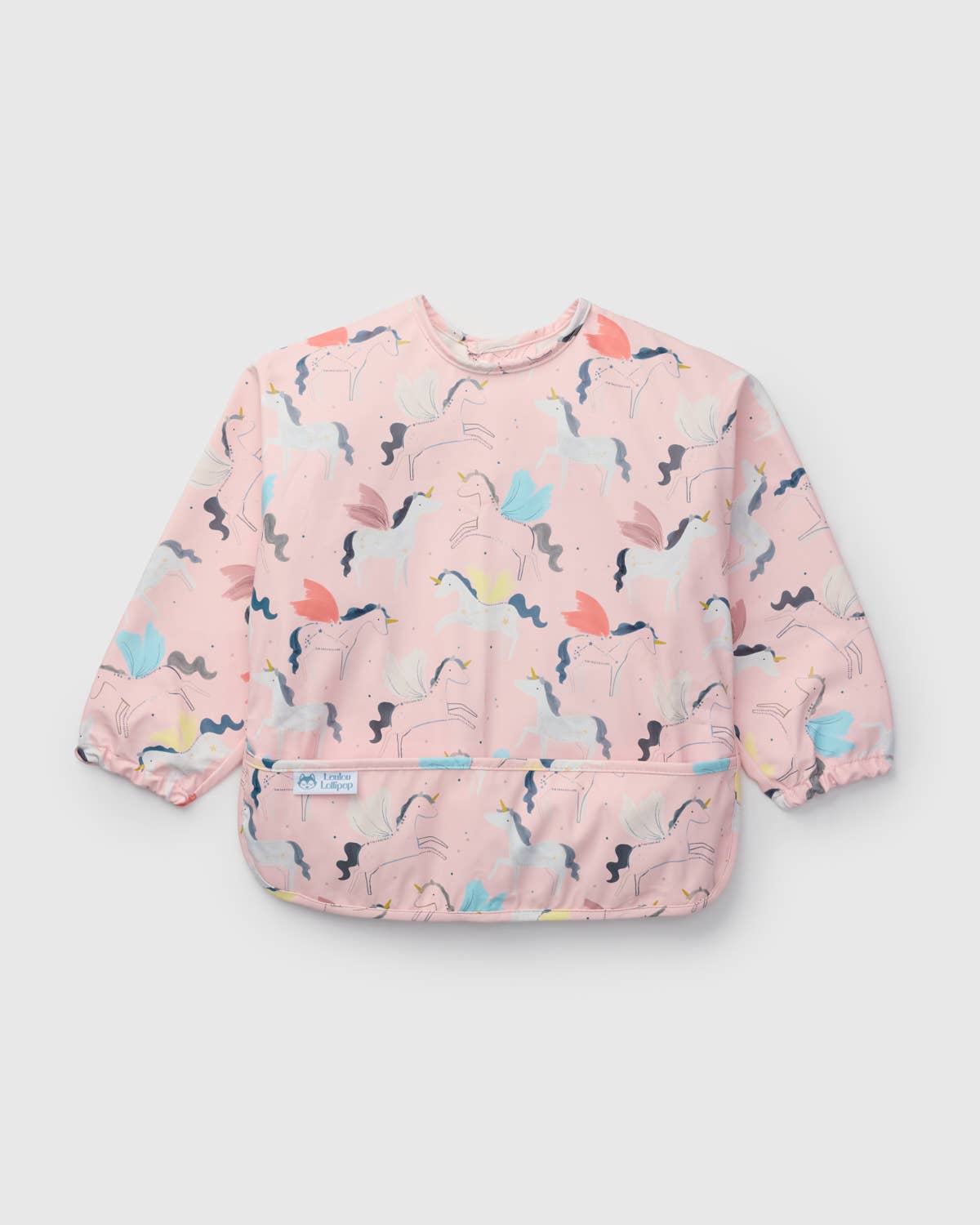 Long Sleeve Waterproof Bib: Hedgehogs