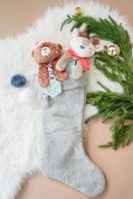 Load image into Gallery viewer, Holiday Itzy Lovey™ Plush + Teether Toy - Bear
