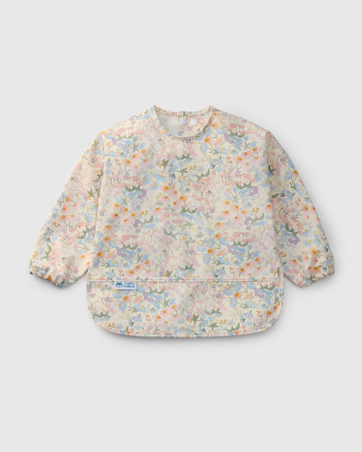 Long Sleeve Waterproof Bib: Alphabet Smiles