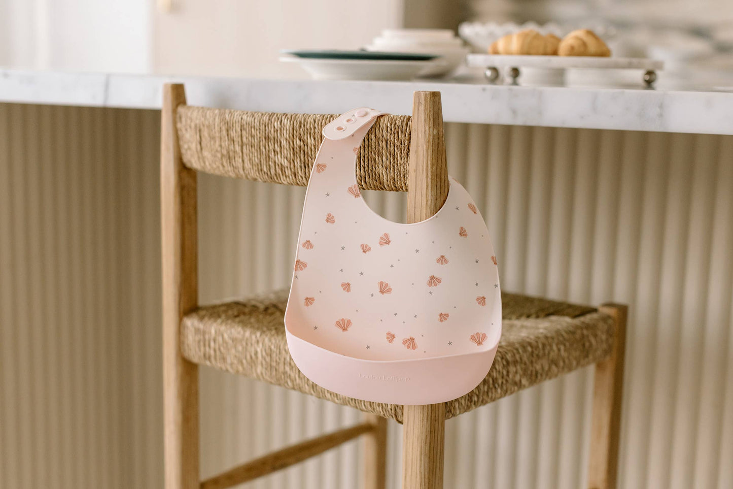 Silicone Bib: Avocado