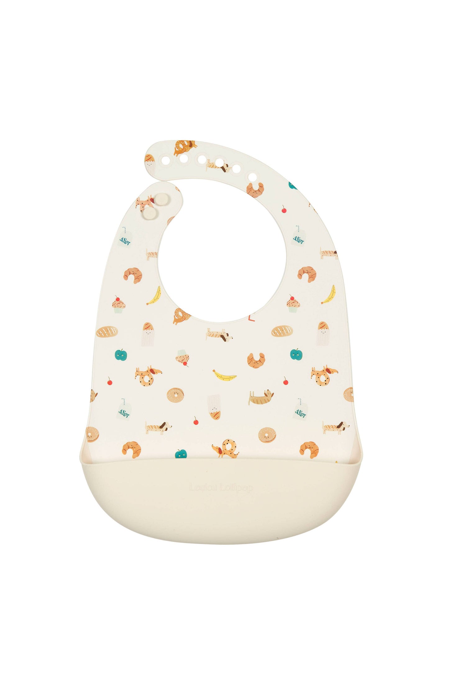 Silicone Bib: Avocado