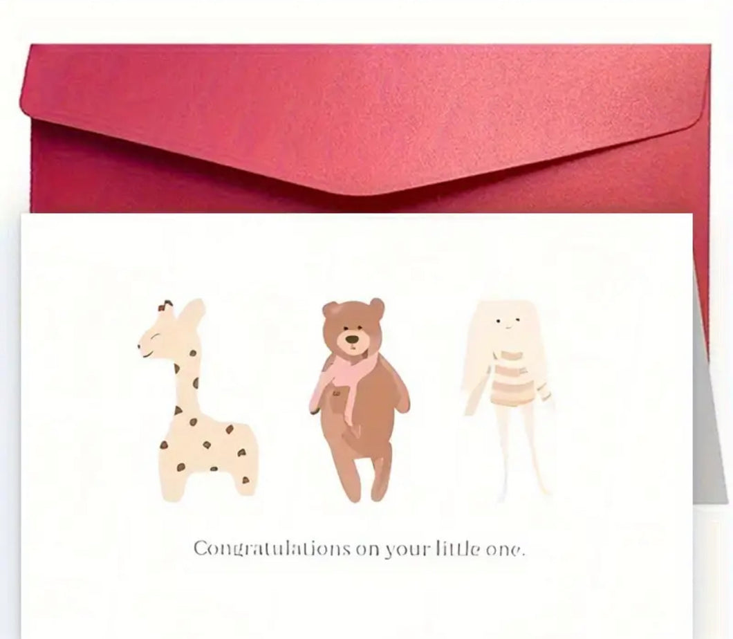 Congratulations on your little one