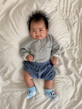 Load image into Gallery viewer, Striped Onesie - Grey

